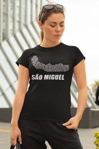 Sao Miguel Shape Freguesias (Towns) T-shirt